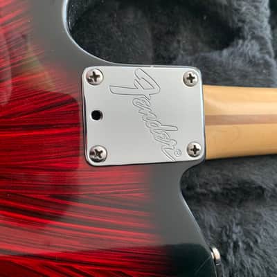Fender Telecaster Plus Deluxe with Rosewood Fretboard 1991 - 1992 - Firestorm Red image 5