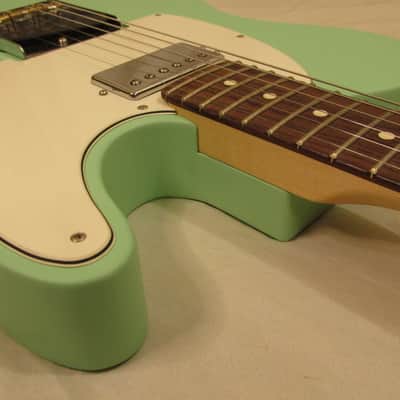 Fender American Performer Telecaster Hum with Rosewood Fretboard 2019 Satin Surf Green W/ Matching Hardcase Excellent image 18