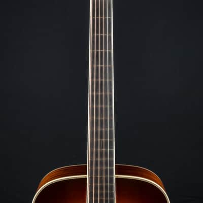 Bourgeois OM LSH Custom Aged Tone Adirondack Spruce and Granadillo Sunburst NEW image 10