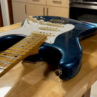 2007 Fender Classic Player '50s Stratocaster with Lake Placid Blue Vintage Makeover image 5