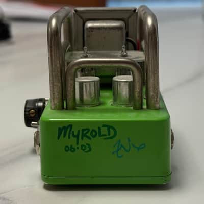 Zvex Nano Head - 2003 - Green - Jason Myrold Hand Painted image 3