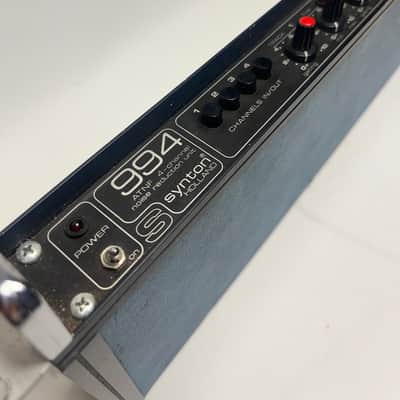 Synton 994 - 4 Channel Noise Reduction Unit (Rare Vintage Swiss Gear) - Powers On / Untested image 4