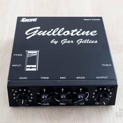 2004 Garnet Guillotine Tube-Driven Preamp & Distortion Guitar Effects Unit image 3
