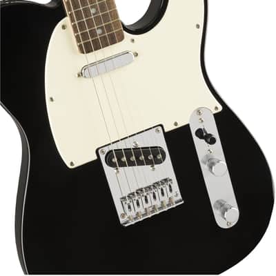 Squier Bullet Telecaster with Laurel Fretboard 2019 - 2020 Black image 1