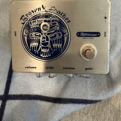 320DESIGN Brown Feather Effect Pedal Guitar image 1