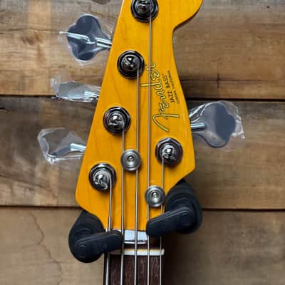 Fender American Pro II Jazz Bass V Olympic White w/case image 5