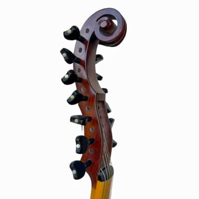 SONG 15 inch Viola d'Amore, Bird's Maple wood, Baroque 15" Viola, Good sound image 8