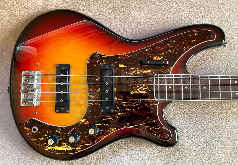 YAMAHA SB-55 VINTAGE 1970s MIJ BASS SUNBURST w/HSC | Reverb