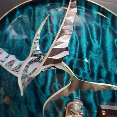 SALE - Nik Huber Limited Edition Flying Dolphin 2007 - #14 of 25 BRAZILIAN ROSEWOOD NECK image 21