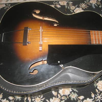 May Bell archtop 1950s? - sunburst image 2