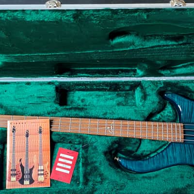 Peavey Cirrus 4 USA - Peacock Blue w/OHSC image 4