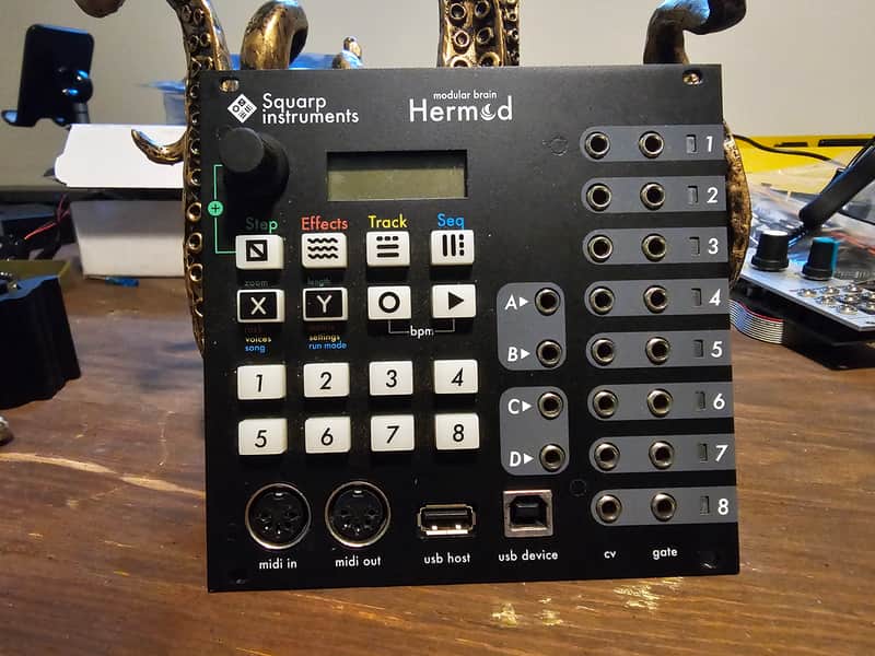 Squarp Instruments Hermod Modular Brain 2017 - 2019 - Black image 1