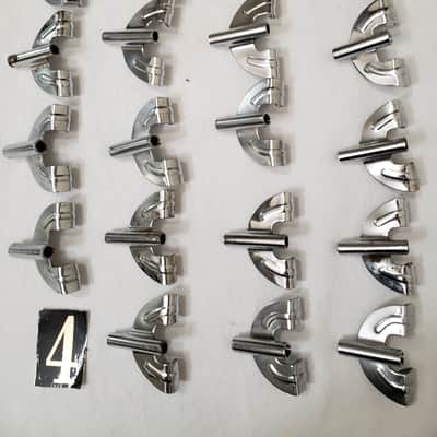 Generic Bass Drum Claws 85 In Total…1960s-1980s  - Chrome image 8