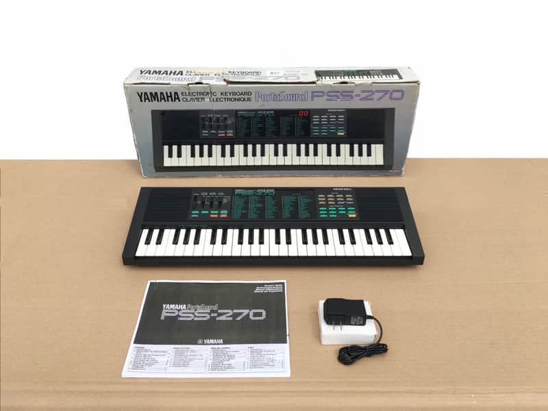 Yamaha PSS-270 Vintage FM Synthesizer Keyboard In Open Box image 1