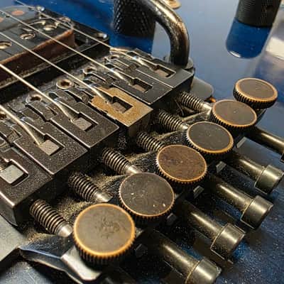 ESP Mirage 1983 Ex Motörhead Girlschool Tour & Record Artist Owned Guitar - New York Custom Shop Upgrades - MIJ Japan Super Strat HH FR Floyd Rose Pro Vintage 80s Guitar image 15