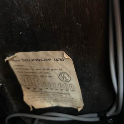 Fender Super Reverb "Drip Edge" 2-Channel 40-Watt 4x10" Guitar Combo 1968 - 1969 - Silverface image 13