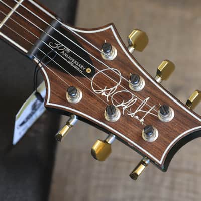 2015 PRS 30th Anniversary Custom 24 10 Top Electric Guitar Flamed Jade + OHSC image 11