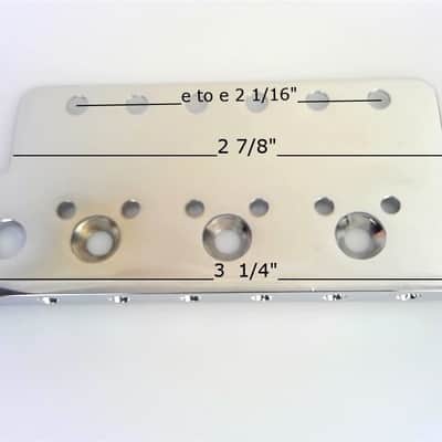 True Custom Shop® Lefty 2 1/16" Tremolo Plate for Fender Mexican Standard Strat image 2