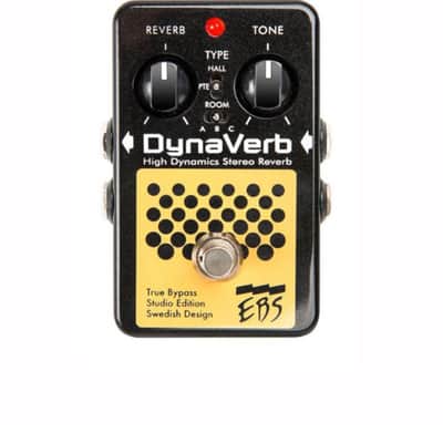 EBS DynaVerb Limited Spring Edition Reverb Pedal   - New! image 1