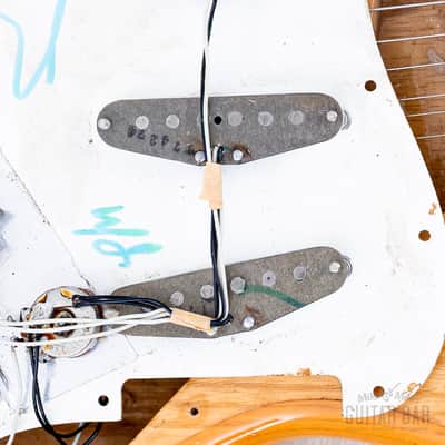 1974 Fender Stratocaster Vintage Electric Guitar Natural w/ Case image 20