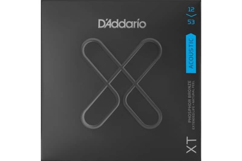 D'Addario XTAPB1253 XT Phosphor Bronze Light Acoustic Guitar Strings .012-.053 image 1