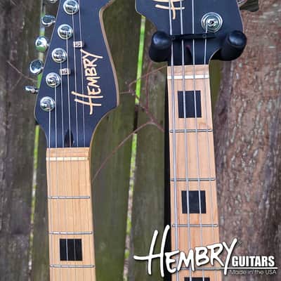 HEMBRY Fender Metora style bass/guitar doubleneck relic image 7