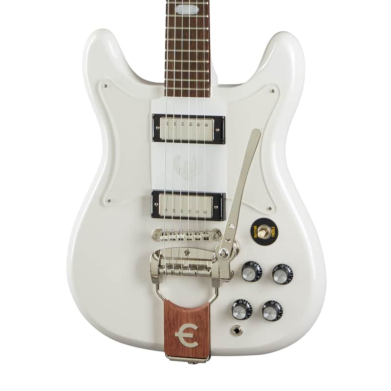 Epiphone Crestwood Custom Electric Guitar, Polaris White image 1