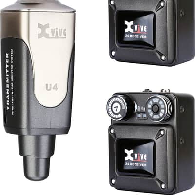 Xvive U4R2 Dual Receiver Wireless In-Ear Monitor System image 1