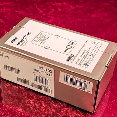 Korg Miku Stomp Guitar Effect Pedal - Rare Cult Stompbox w/Box image 9