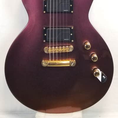 ESP LTD EC-1000 Electric Guitar, Set Neck, Gold Andromeda w/ESP Form Fit Case image 9