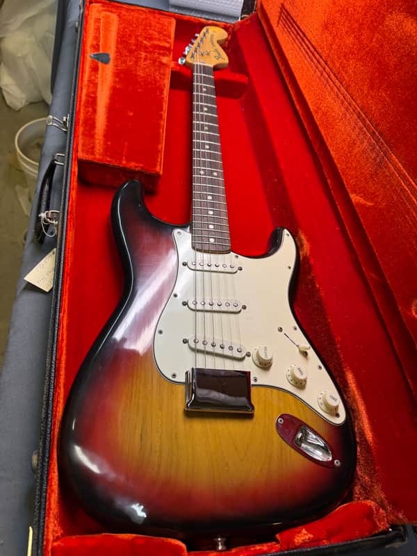 Fender Stratocaster Hardtail 1975 - Sunburst #668421 image 1
