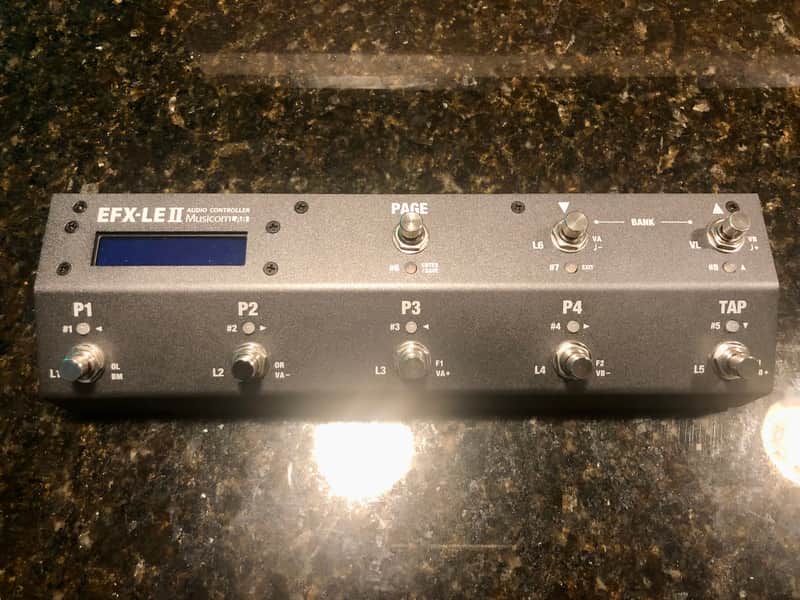 MusicomLab EFX-LE II Loop Switcher and MIDI Pedal image 1
