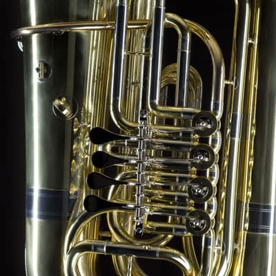 Monzani MZBB-210L Bb-Tuba Brass, Lacquered, 4 Valves - Bb Tuba image 4