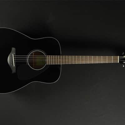 Yamaha FG800 Solid Top Acoustic Guitar - Black (584) image 4