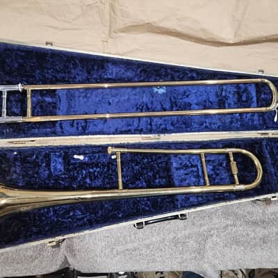 Bruno Tenor Trombone, w/ case and MP, spit-valve is detached (minor repair) image 1