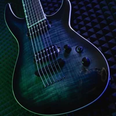 ESP LTD H3-1007 Baritone FM See Thru Black Sunburst image 4