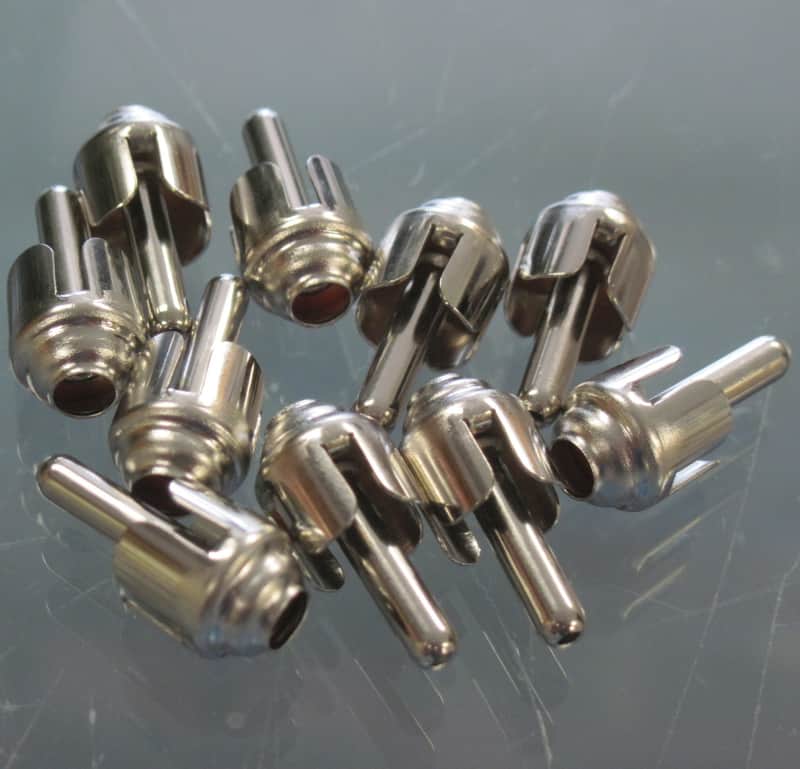 Vintage Style RCA Plugs for Fender Reverb Cables and Footswitches image 1