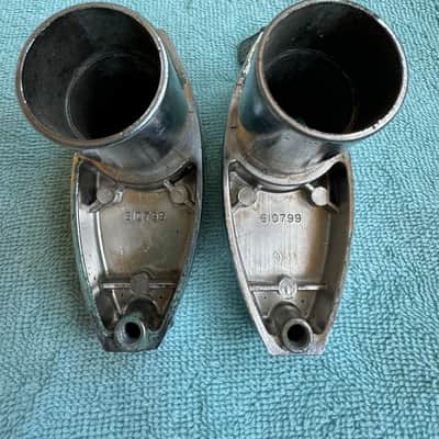 Rogers Two Tom Drum Mount or Spur brackets - Big R Memriloc XP8 - 1” Lot #5 70s - Chrome image 6