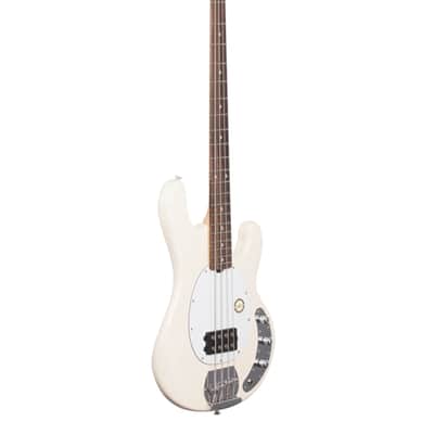 Sterling SUB StingRay Bass Guitar Vintage Cream image 8