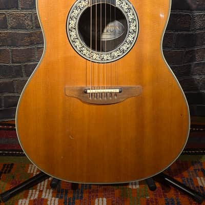 Vintage 1970s Ovation 1617 Legend Natural With Original Case image 5