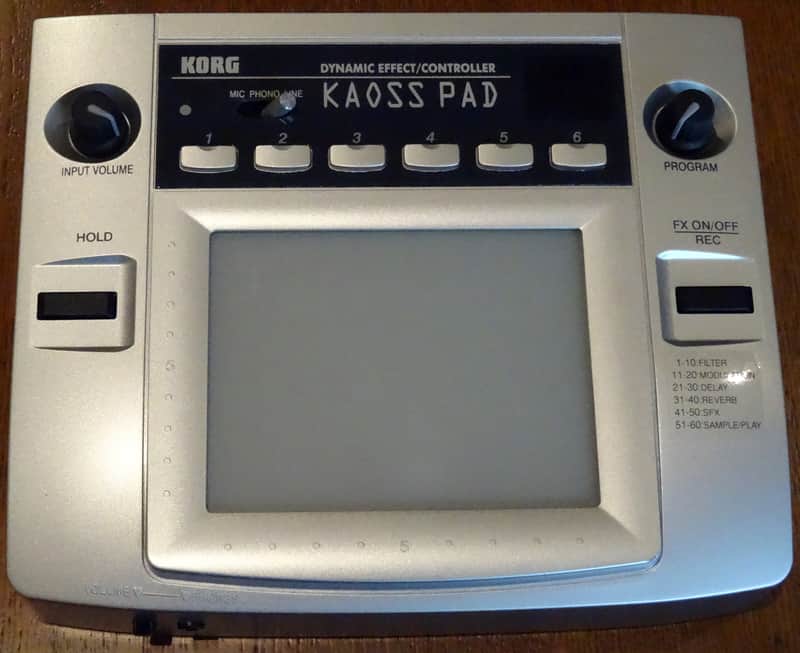 Korg Kaoss Pad Dynamic Effect/Controller version 1 2000 - gray image 1