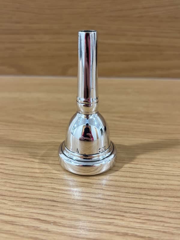Bach 12c Trombone Mouthpiece - Silver plate image 1