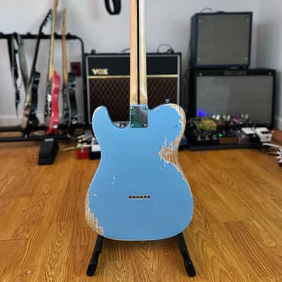 Quint Guitars Esquire #04 2023 - Daphne Blue image 5