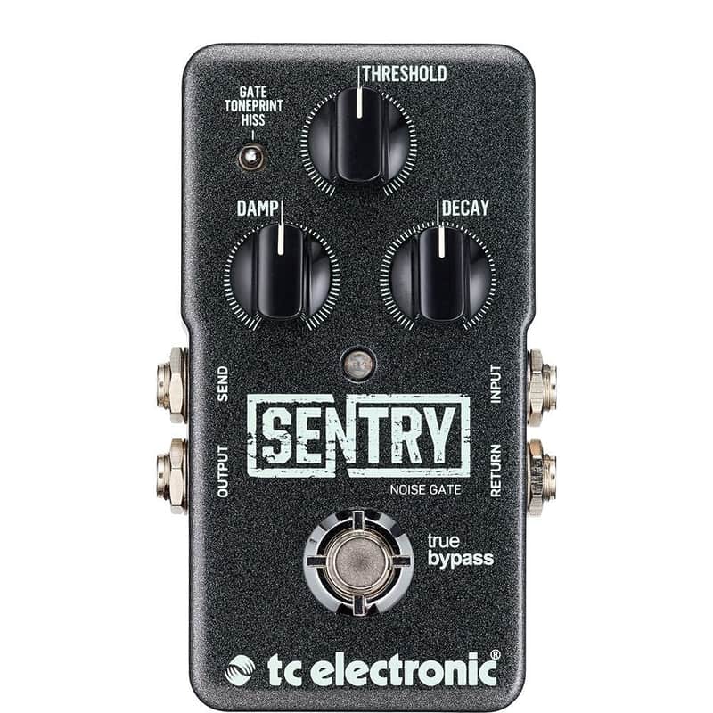 TC Electronic SENTRY NOISE GATE Multiband Noise-Gating Pedal with Hard-Gate Mode image 1