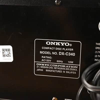 ONKYO DX-C340 6 Disc CD Changer Player CG010DS image 10