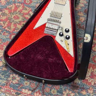 2008 Gibson Custom Shop ‘67 Flying V Reissue  2008 - Red Sparkle image 14