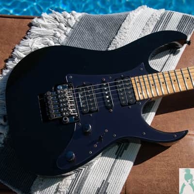 Ibanez Limited Edition - Team J Craft RG2450MZ-GK Prestige 2008 - Galaxy Black - w Dimarzios! - Pro Set Up w Perfect Frets/Action/Intonation! image 1