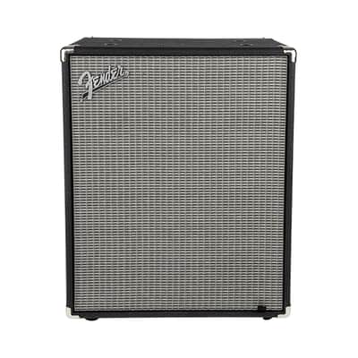 Fender Rumble™ 210 Cabinet - Black And Silver image 1