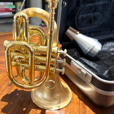 Carol Brass Pocket Trumpet CPT-3000-SLB image 4