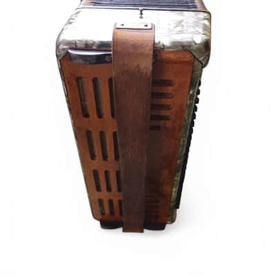 WWII German Button Accordion Solo Bolero 1939-1945 Rare Trophy Italy or Germany image 5